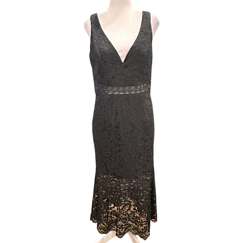 Bardot black lace dress size 8/M